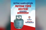 Denizli’de mutfak bütçesine 1,3 milyonluk destek