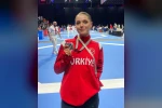 Denizlili sporcu Almanya’dan gümüş madalya ile döndü