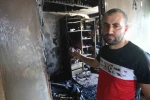 Depremde annesini, babasını ve kardeşini kaybeden adamın yuvası yangında küle döndü