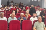 Depremde hayatını kaybeden torunları adına konferans salonu açtı