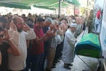 Derbent Barajı’nda ölü bulunan 2 çocuk annesi kadın, son yolculuğuna uğurlandı