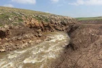 Dere suyu girdapta kayboluyor