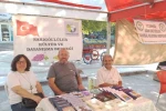 Dernek standıyla kitap ve kültür bir araya geldi