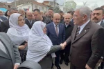 Dervişoğlu, İYİ Parti kurucusu Korkmaz’ın başörtüsü için hakaret ettiği Mihalgazi Belediye Başkanı’nı ziyaret etti