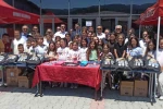 Devrek’te öğrencilere havuz malzemeleri hediye edildi