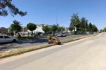 Devrilen elektrikli motosikletin sürücüsü yaralandı