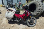 Devrilen motosikletin sürücüsü yaralandı