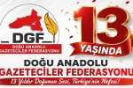 DGF 13 yaşında