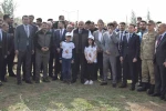 Dicle Gençlik Kampında milli ağaçlandırma gününde toplu fidan dikimi yapıldı 