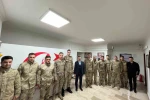 Dicle Kaymakamı Atış, askerle iftarda bir araya geldi