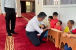 Dicle Kaymakamı Atış, Kur’an kursu öğrencileriyle bir araya geldi