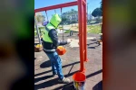 Didim’de parklar çocuklar için yenilendi