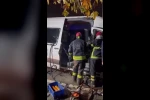 Dilovası’nda tır ile işçi minibüsü çarpıştı: 9 yaralı