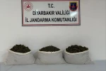 Diyarbakır’da 107 kilo esrar maddesi ele geçirildi