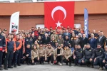 Diyarbakır’da eğitimlerini tamamlayan arama-kurtarma ekiplerine ‘peç’ takıldı