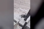 Diyarbakır’da kar çileye dönüştü