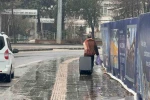 Diyarbakır’da kar yağışı yeniden başladı 