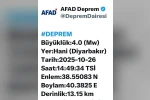 Diyarbakır’da korkutan deprem