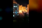 Diyarbakır’da korkutan yangın: Geceyi gündüze çeviren alevler apartmanlara sıçramadan söndürüldü