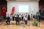 Dizelerden Ezgilere gecesinde engeller sanatla aşıldı
