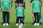 DMD kas hastası minik Mehmet için Konyaspor-Fenerbahçe maçının seremonisinde farkındalık oluşturuldu