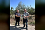 Dolu mağduru üreticilere destek 