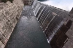 Dolusavaktan taşan su dron ile görüntülendi