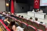 DPÜ Domaniç Hayme Ana MYO’da ’Avrupa Birliği ve Demokrasi’ farkındalığı semineri düzenlendi