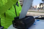 Dronlu denetimde 11 motosiklet sürücüsüne 60 bin lira ceza