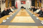 DSİ’nin bölgede yürüttüğü makineli çalışmalar toplantıda ele alındı