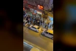 Düğün salonunda başlayan kavga sokağa taştı