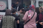 Dumanları gören yaşlı kadın fenalaştı