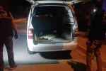 "Dur" ihtarına uymadı, araçla polis memuruna çarpıp kaçtı