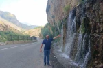 Durankaya şelalesi coştu