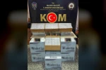 Durdurulan araçta 100 bin adet boş makaron ele geçirildi 