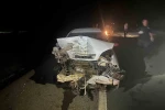 Dursunbey’de traktör ile otomobil kaza yaptı: 1 yaralı