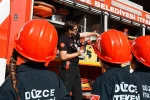 Düzce itfaiyesi 744 öğrenciyi ağırladı