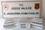 Düzce’de 177 bin 400 makaron ele geçirildi
