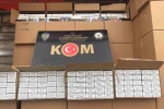 Düzce’de 4 milyon 700 bin kaçak makaron ele geçirildi