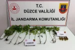 Düzce’de jandarmadan uyuşturucu operasyonu