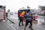 Düzce’de kar timleri sahada görev başında