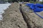 Düzce’de köylerde isale hattı çalışmaları sürüyor 