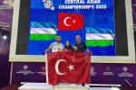 Düzceli milli halterci Şevval İnce, Asya şampiyonu oldu