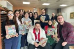 Ebru sanatıyla renkli buluşma