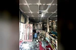 Eczanede çıkan yangın itfaiyenin müdahalesiyle söndürüldü