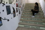 ‘Edebiyat koridoru’ öğrencilere ilham oldu