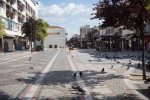 Edirne sıcaktan kavruldu: Cadde ve sokaklar boş kaldı