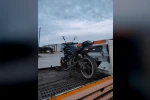 Edirne’de abartı egzozlu motosiklete 27 bin 629 TL ceza