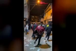 Edirne’de asker uğurlama eğlencesinde renkli görüntüler