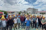 Edirne’de madencilik işçileri maaş ve tazminat iddiasıyla greve çıktı